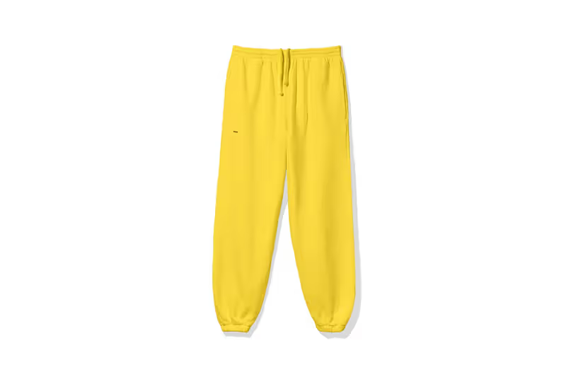 Pangaia Bright Yellow Sweat Pants - L