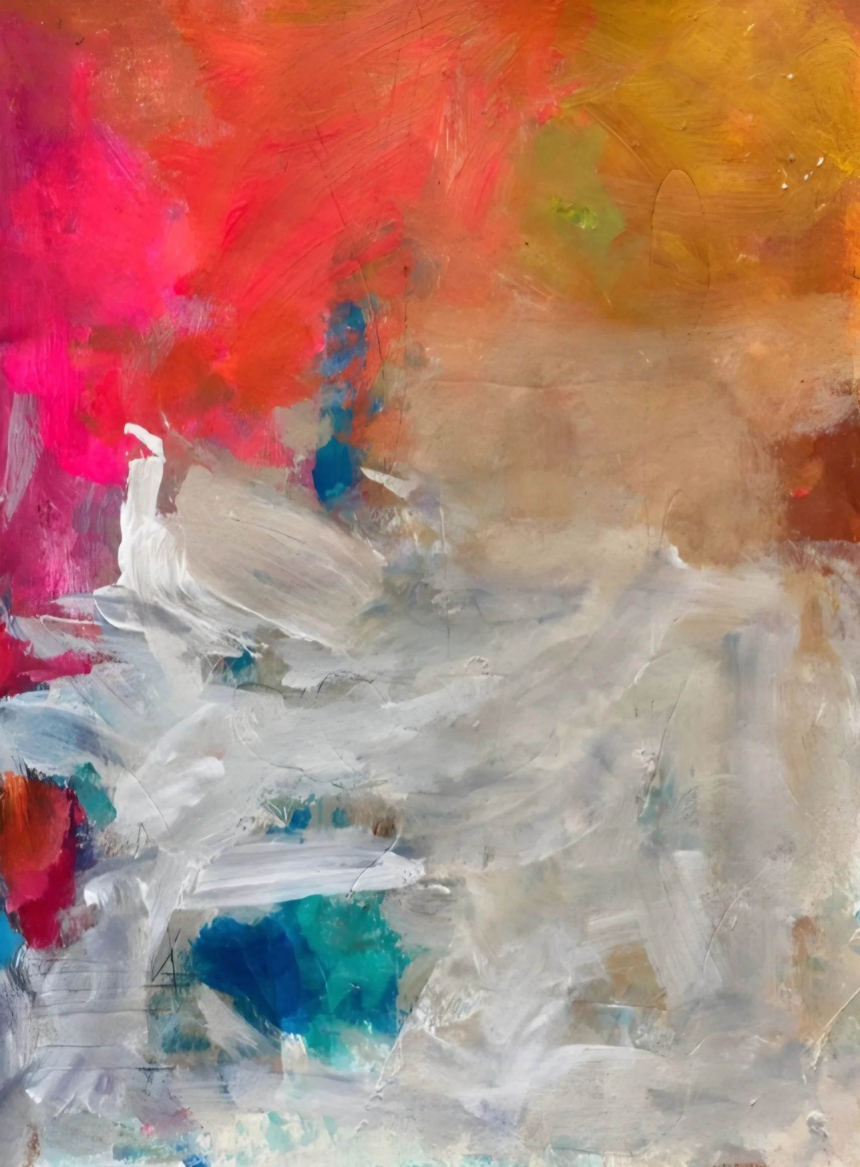 Sunset & Sunrise 1
Acrylic on paper
29.7 × 21 cm