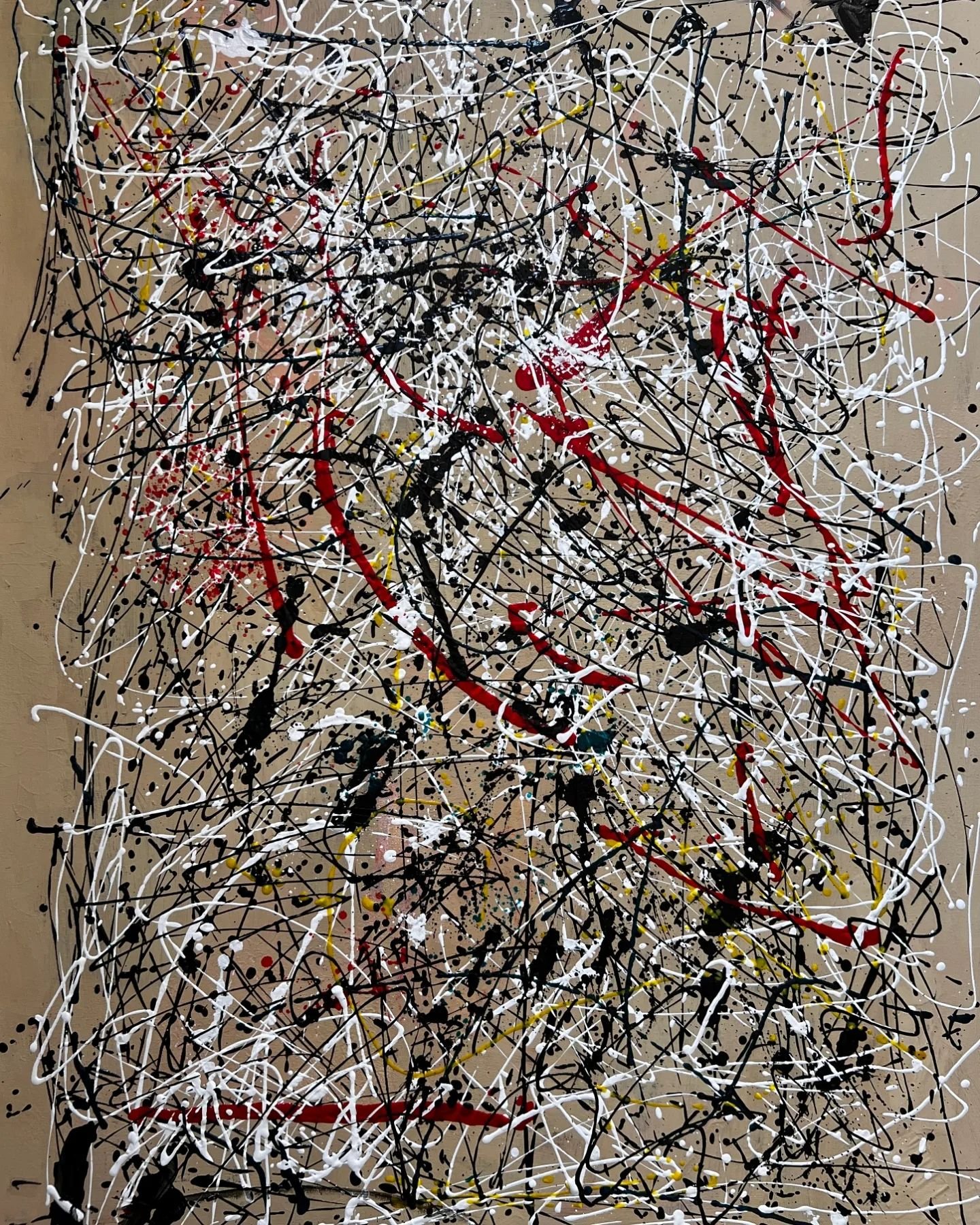 ECHOS

Abstract painting on stretched canvas. 36 inches by 48 inches. Acrylic paints.&nbsp; 

Sona Arora is a visual artist specializing in oil and acrylic, figurative, and abstract art, and also holds certification as a Zentangle teacher. 

&quot;My