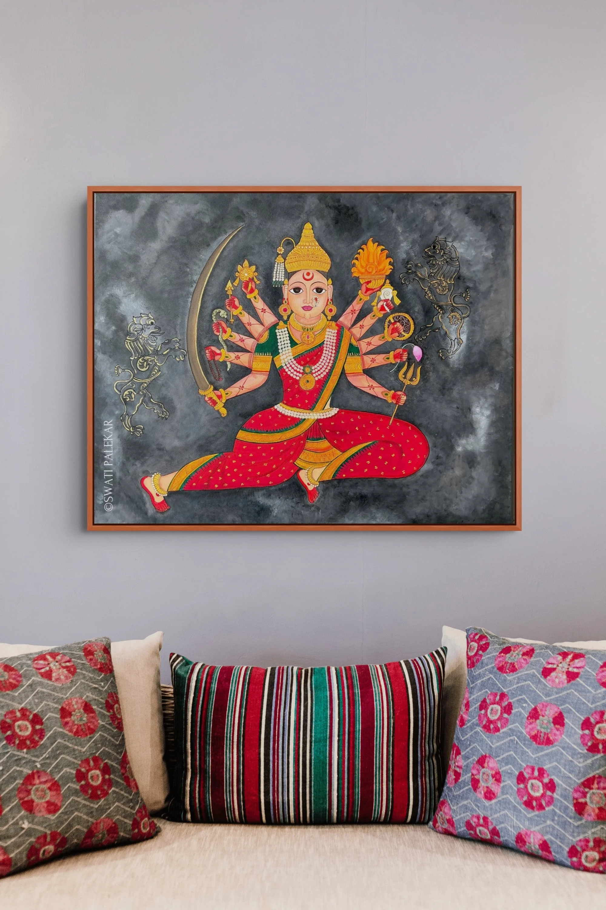 swati-palekar-Kamdhenu-artwork-tulja-insitu