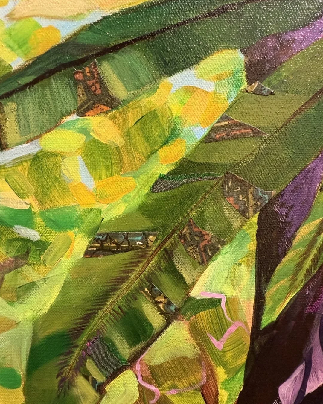 Canvas Connection Jillian Cheong's artwork titled Look Up, detail image