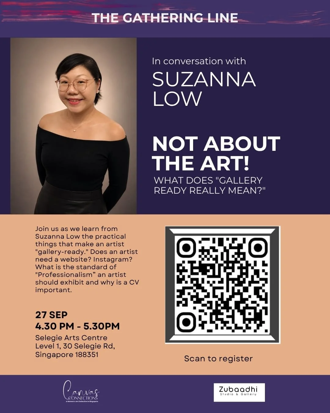 Not about art! - Suzanna Low