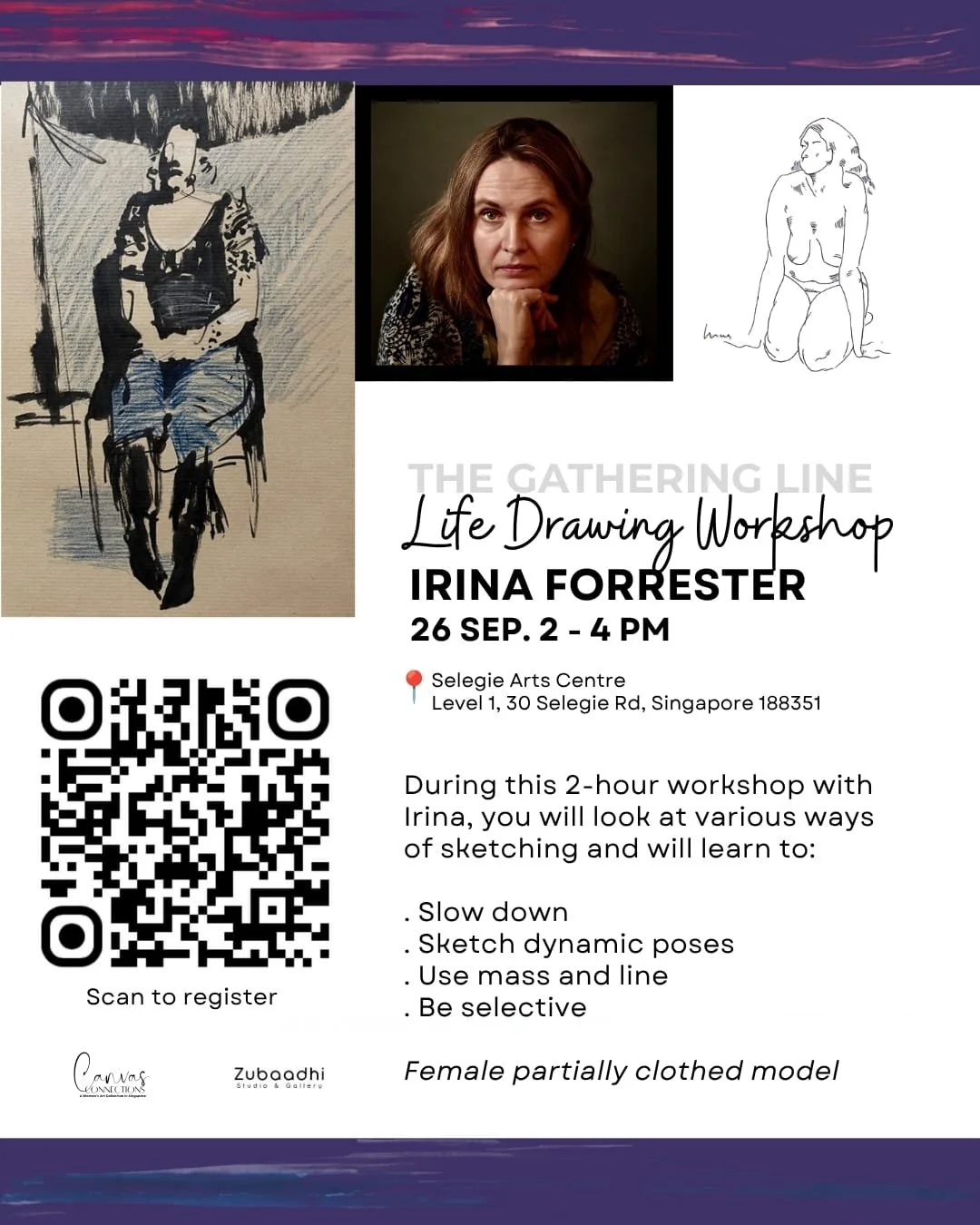 Life Drawing Workshop with Irina Forrester
