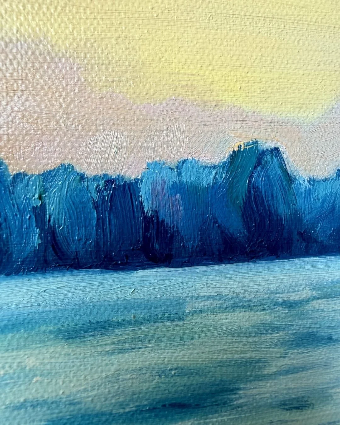 Canvas Connection Margarita Buttenmueller's artwork titled Sentosa Sunset 3, detail image 2