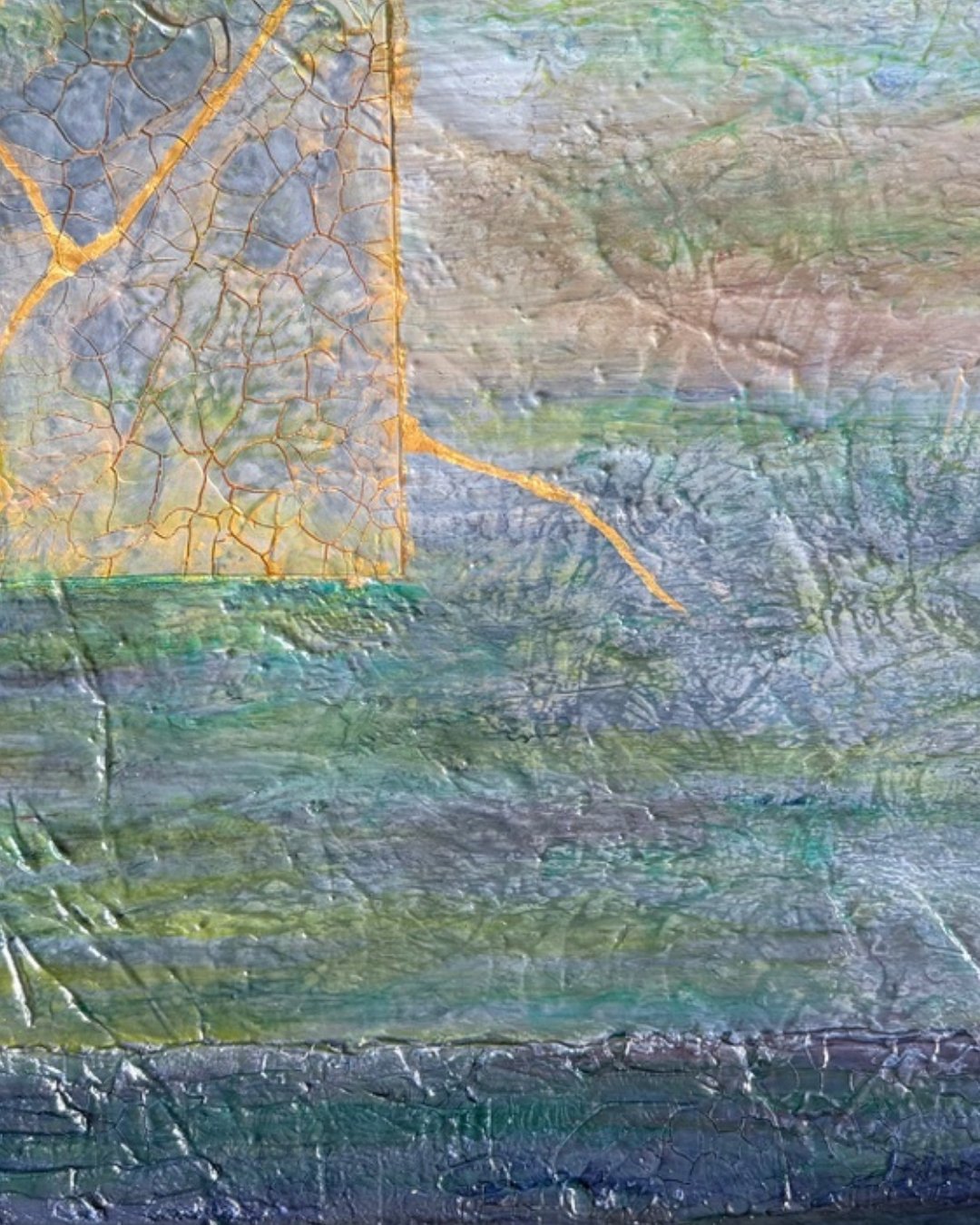 Canvas Connections artist Rajul Shah's artwork titled I Speak Light, detail image