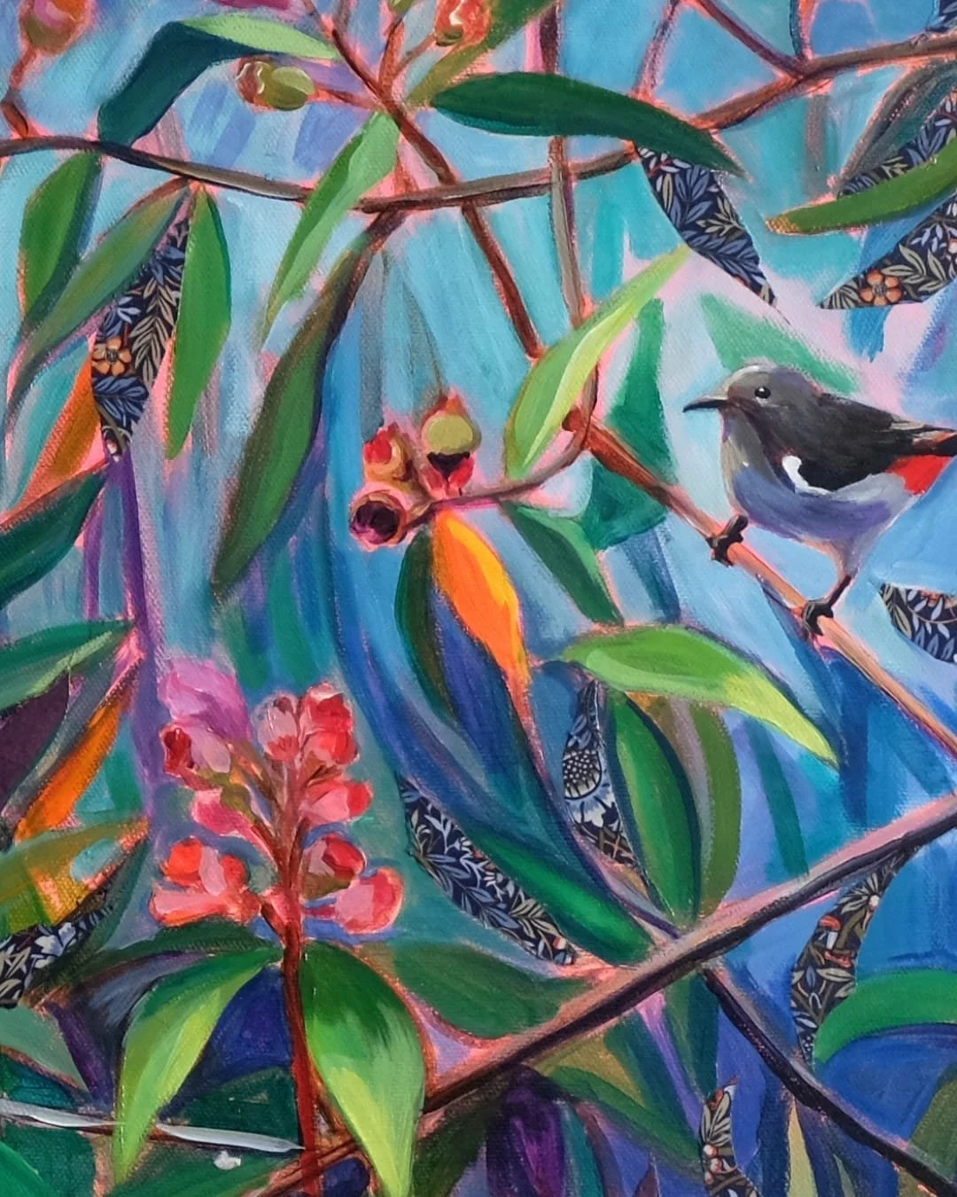 Canvas Connection Jillian Cheong's artwork titled Hidden, detail image