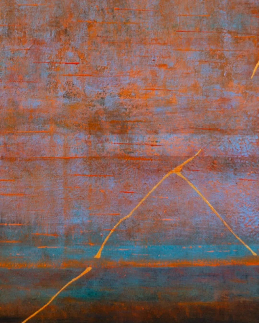 Canvas Connections artist Rajul Shah's artwork titled Essence, detail image