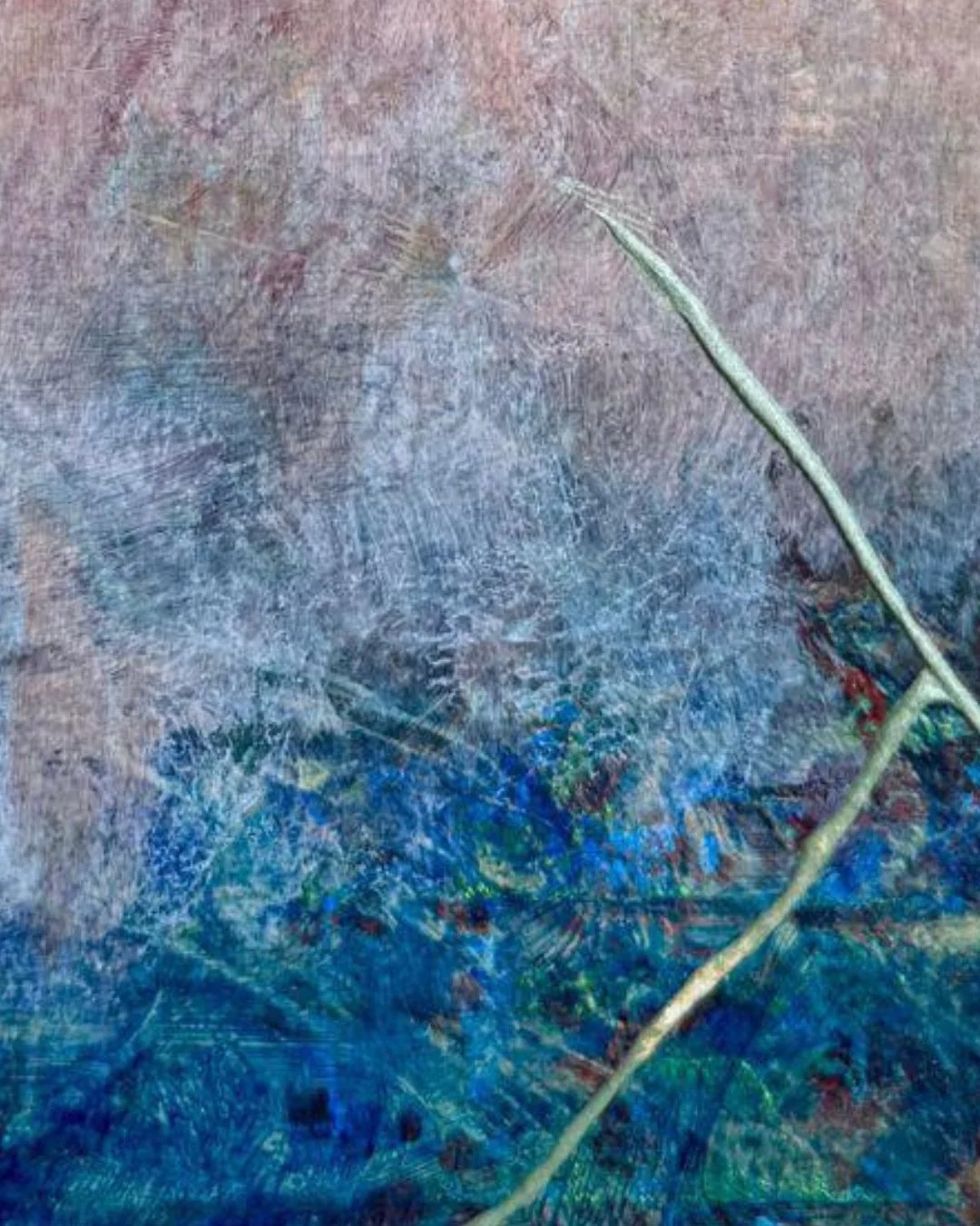 Canvas Connections artist Rajul Shah's artwork titled I Know Me, detail image