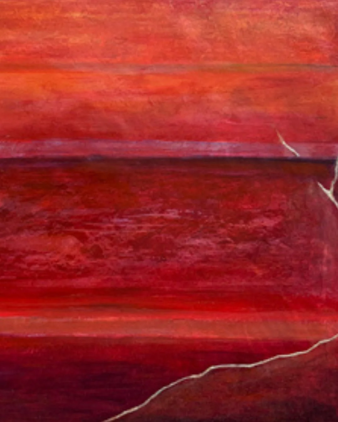 Canvas Connections artist Rajul Shah's artwork titled Rooted, detail image