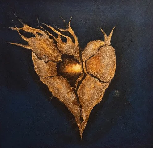 Canvas Connections artist Latana's mixed media artwork titled Still