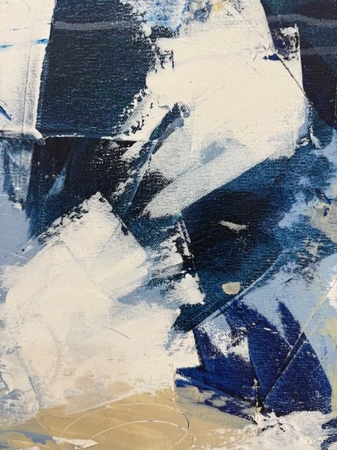 Canvas Connections artist Seema Ahuja's artwork titled Fatal Attraction, detail image