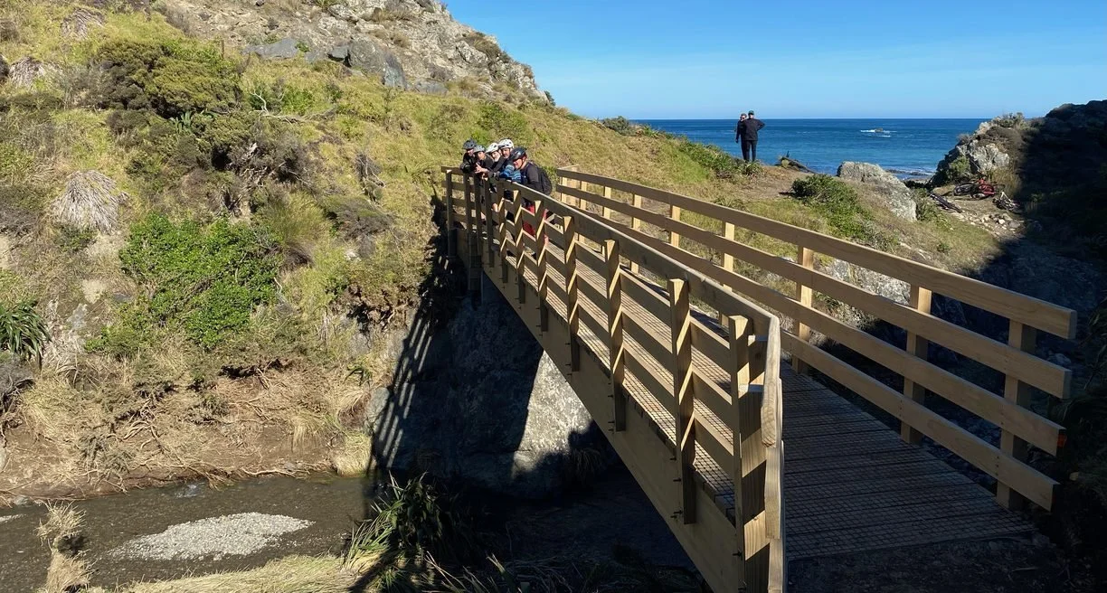 New bridge on Red Rocks