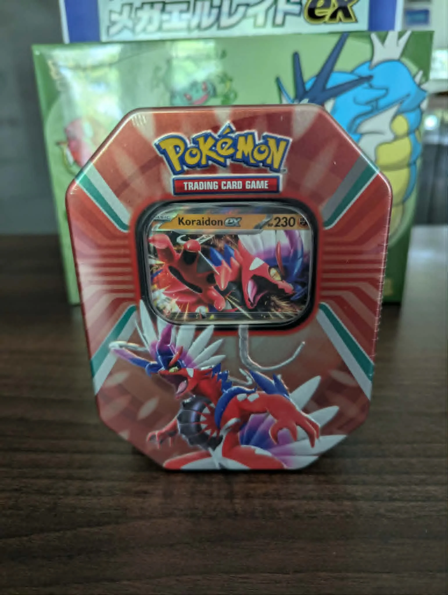 Pokémon TCG Paldea Legends Tin Featuring Koraidon ex