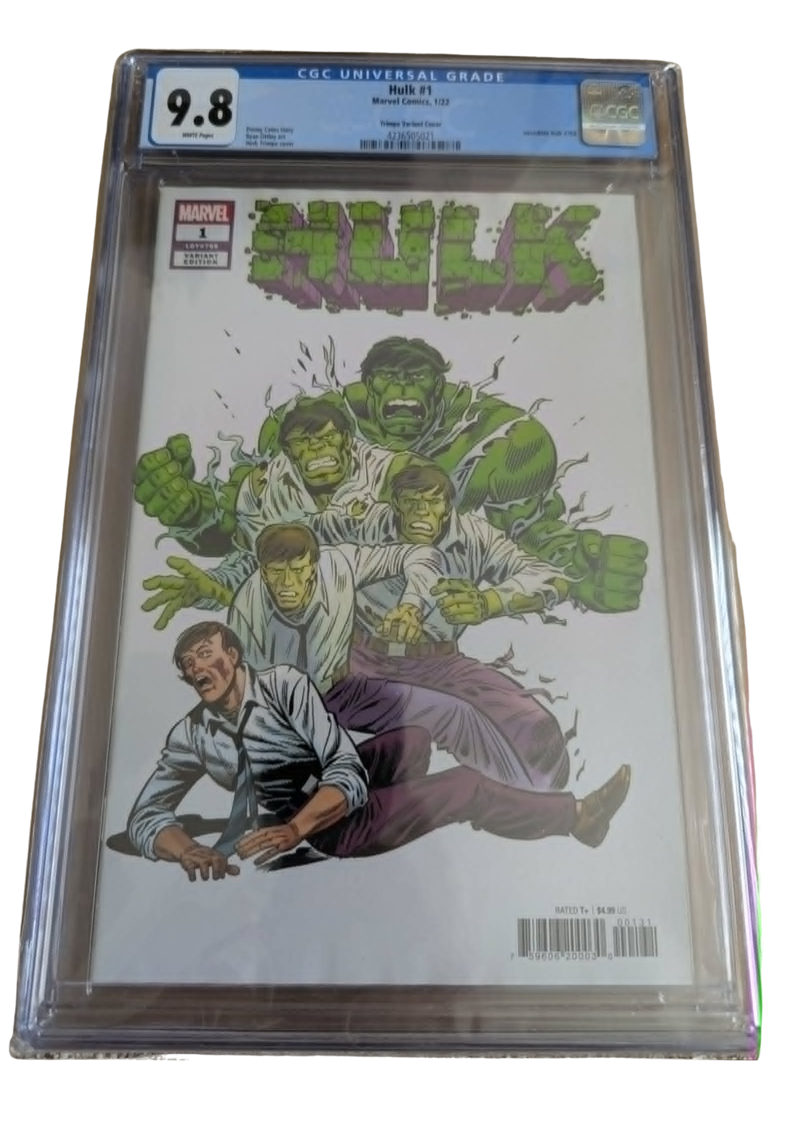 Hulk #1 Trimpe Variant Cover Donny Cates (incredible Hulk #768)