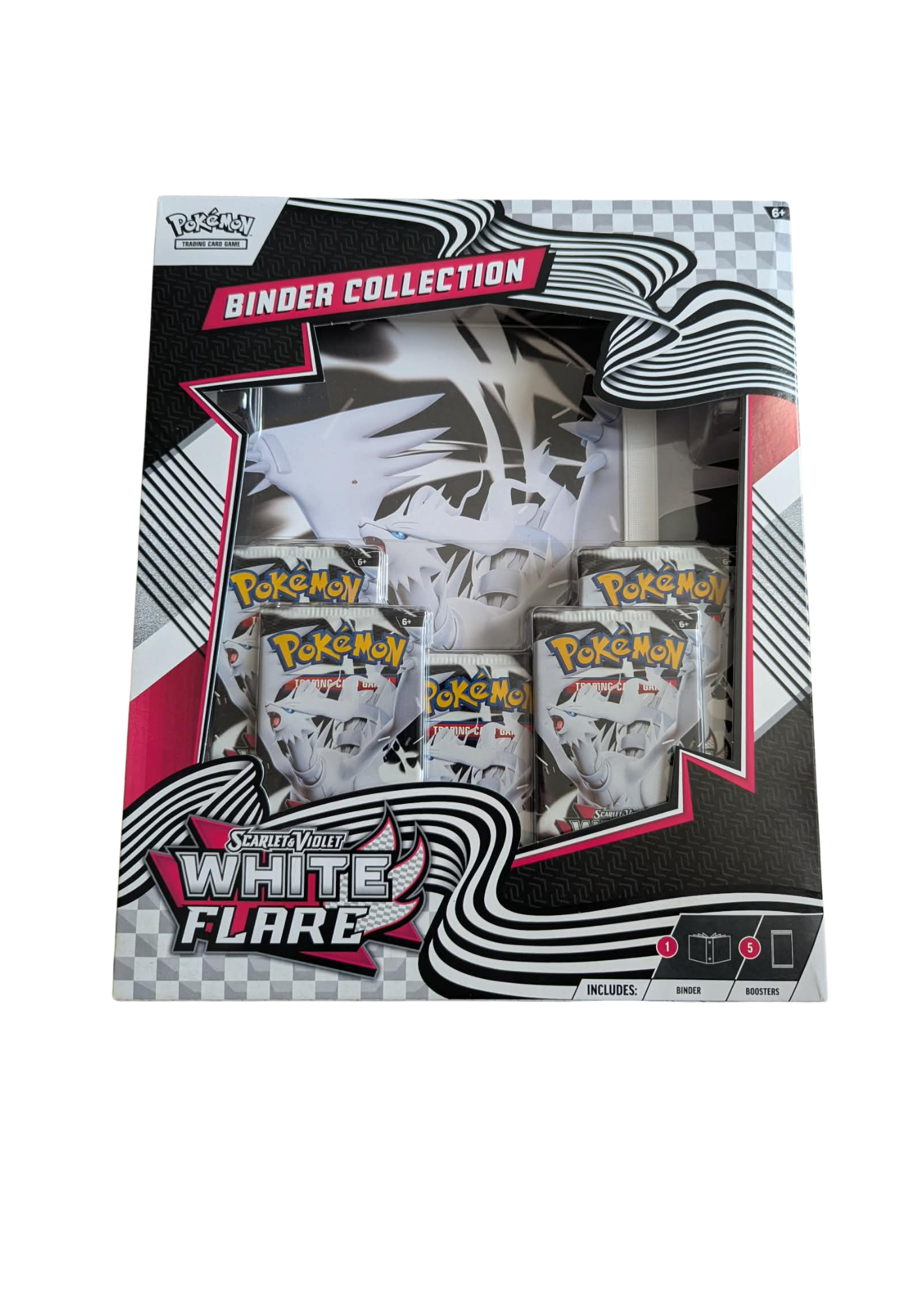 Pokémon Scarlet and Violet White Flare Binder collection!