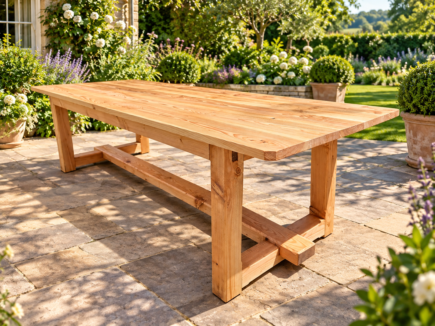 The Croft -  Douglas Fir Outdoor Dining Table