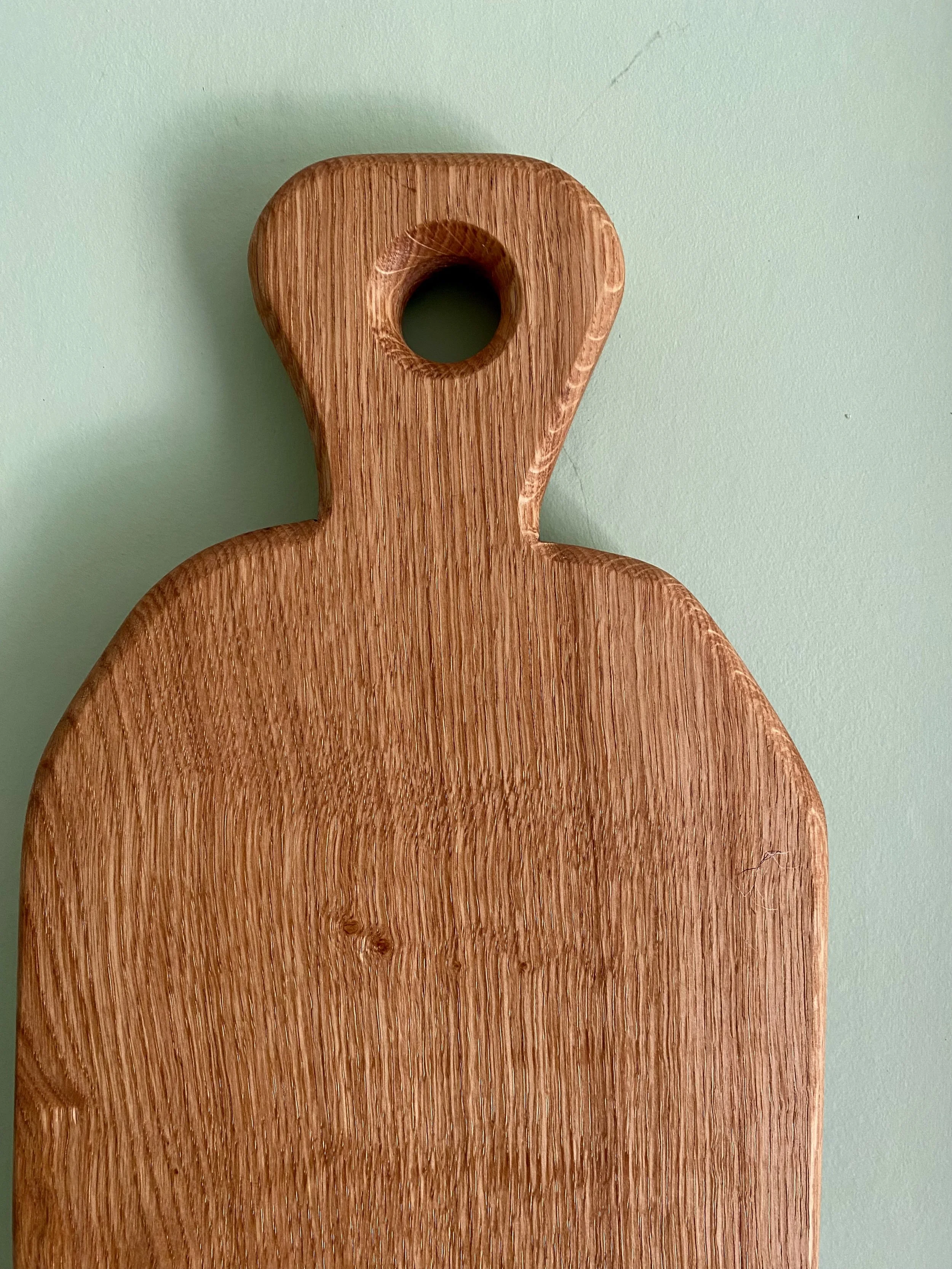 Forest Serving Board - Large 82cm - Handmade - Made from British Oak