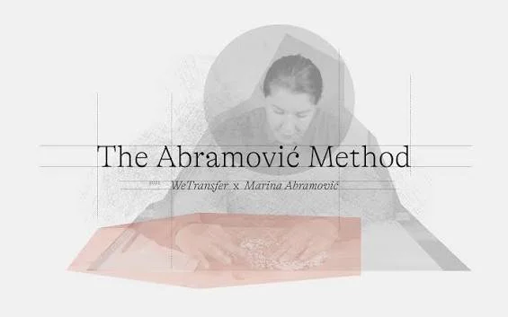 The Abramovic Method x WePresent by WeTransfer