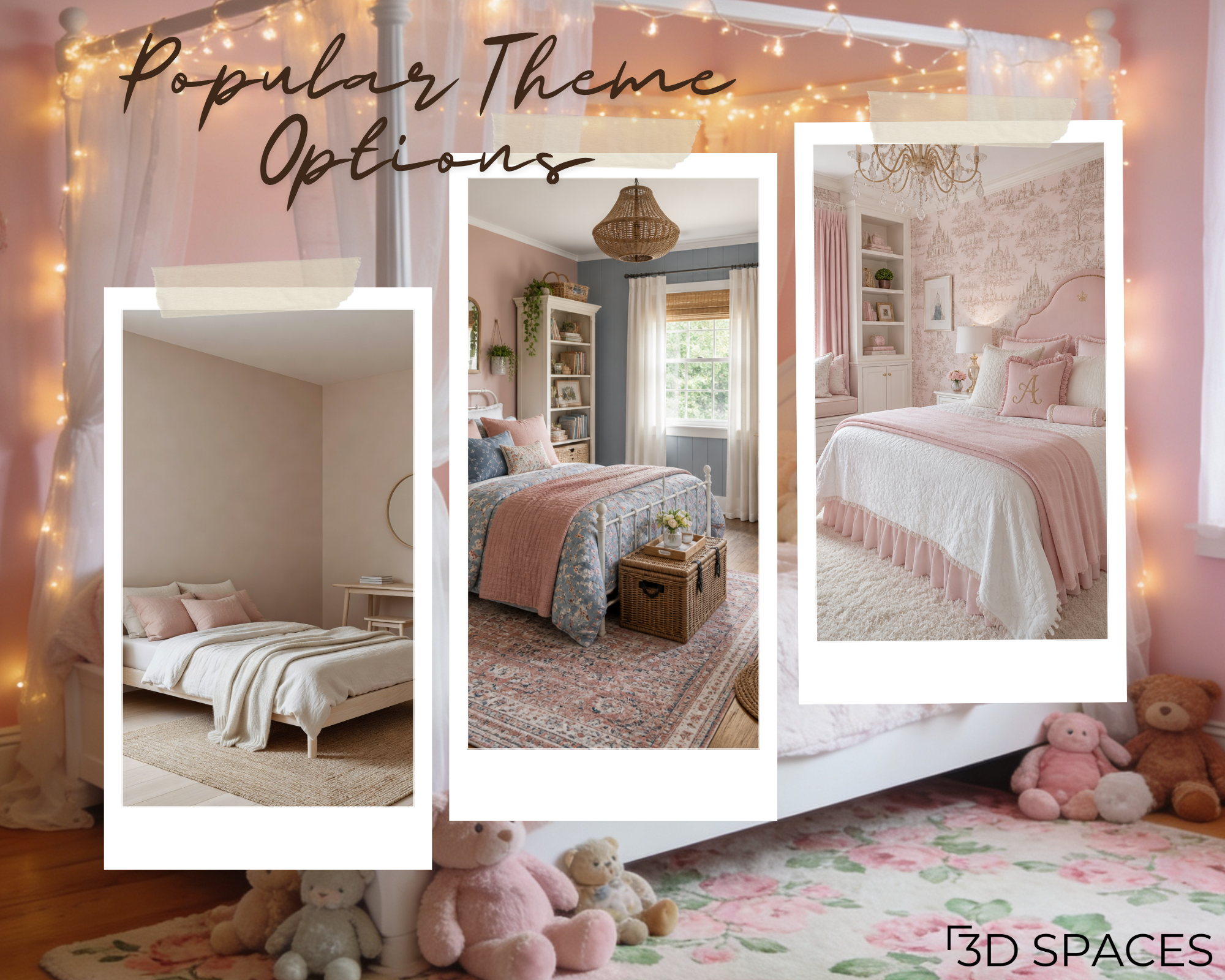 Stunning girl bedroom design