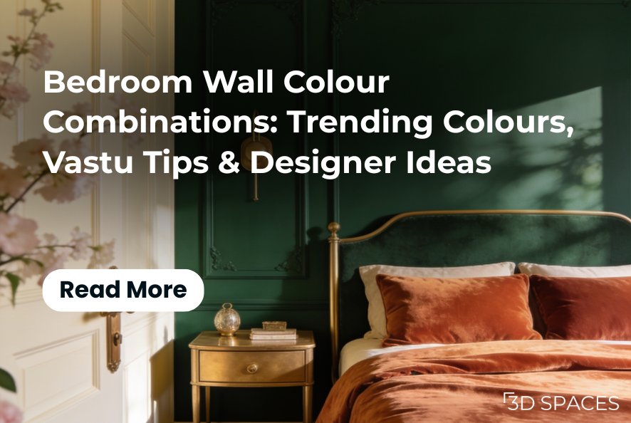 Bedroom Wall Colour Combinations: Trending Colours, Vastu Tips &amp; Designer Ideas