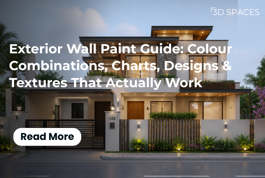 Exterior Wall Paint Guide: Colour Combinations, Charts, Designs &amp; Textures That Actually Work