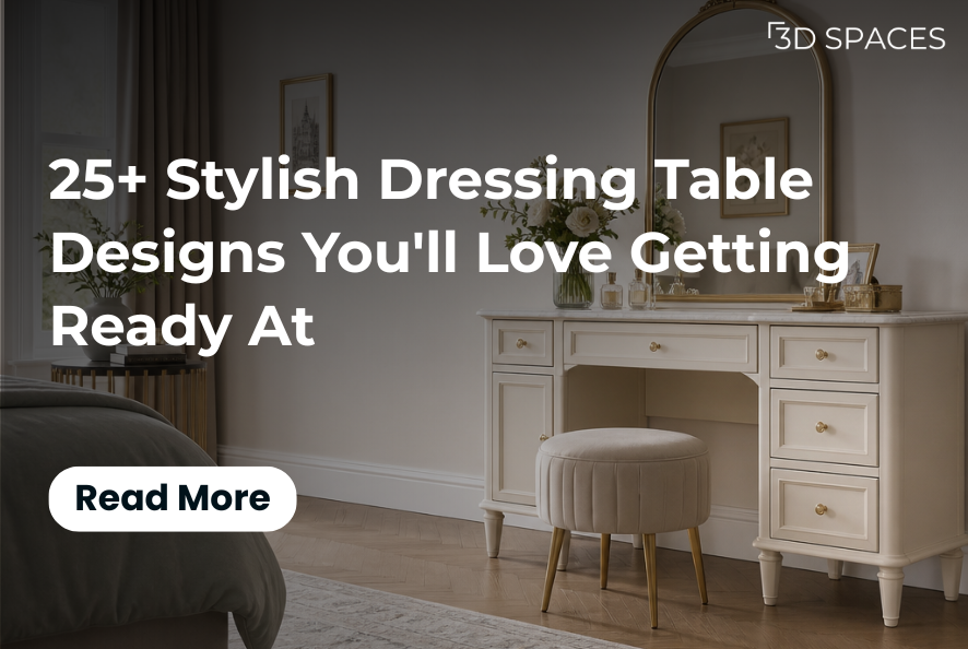 25+ Stylish Dressing Table Designs You'll Love Getting Ready At
