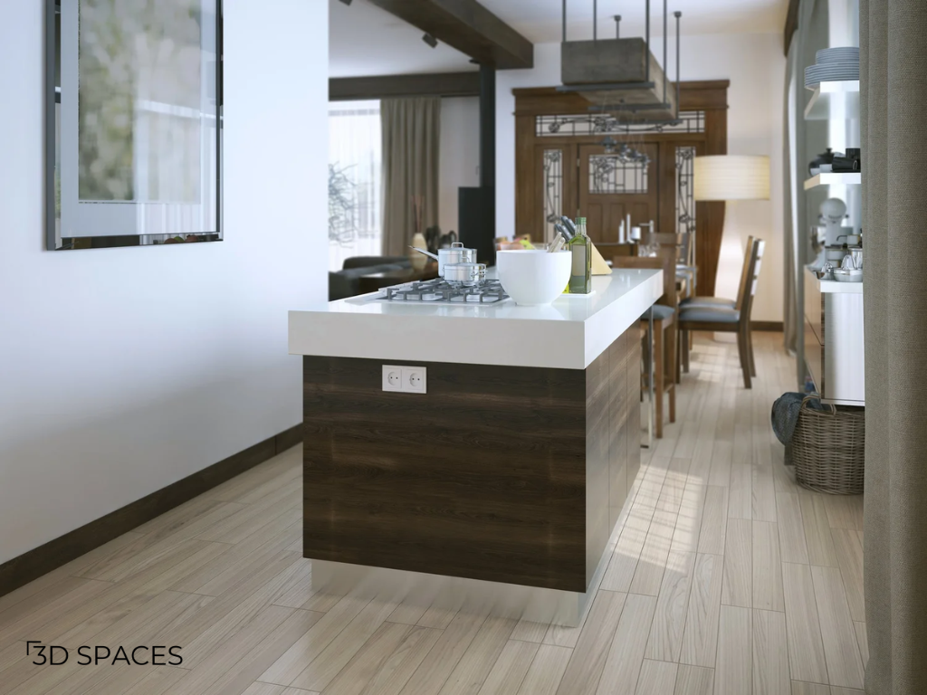 Wood-Look kitchen Tiles