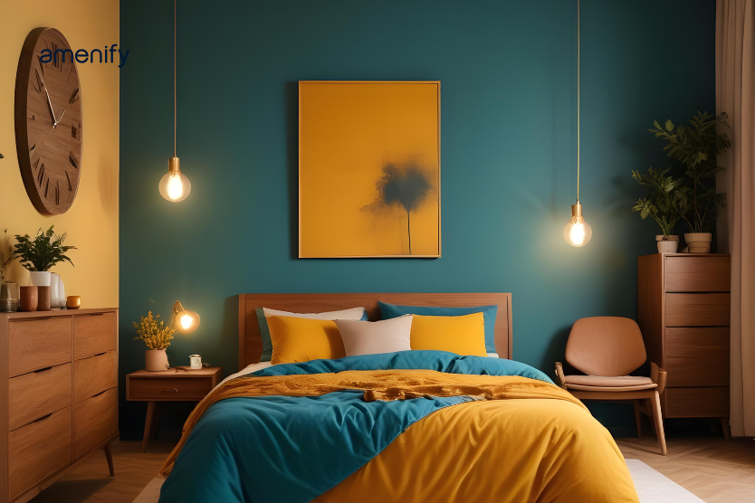 bedroom wall colour