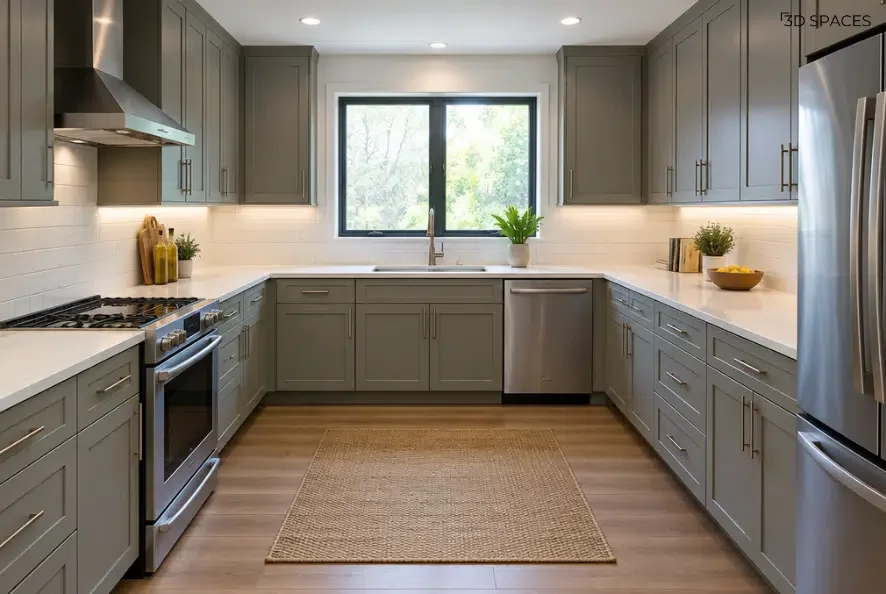 U-Shaped Kitchen Ideas