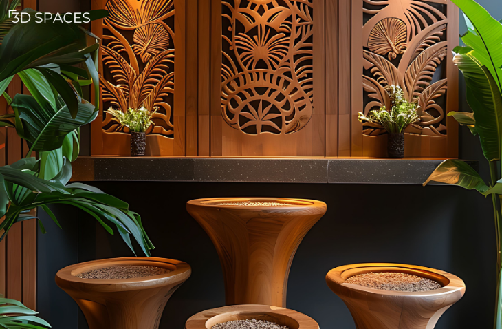 Terracotta CNC Cutting Design for Walls