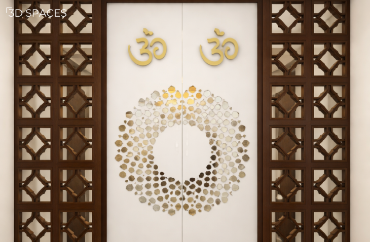 CNC Designs for Pooja Room Doors and Arches