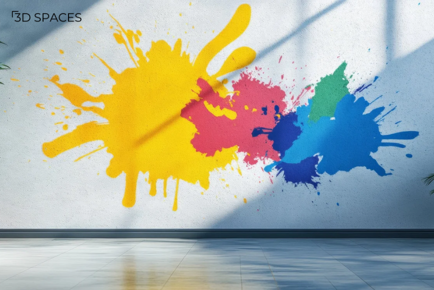 water color painting wall designs