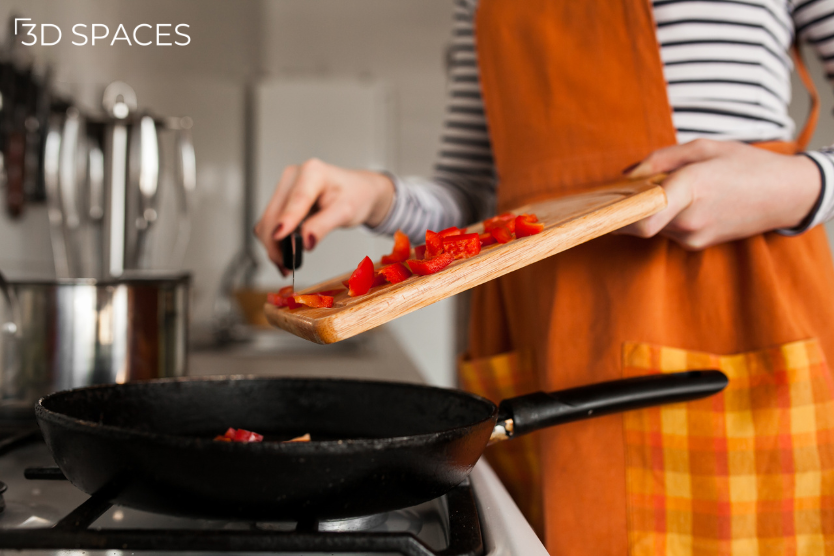 Kitchen Direction While Cooking