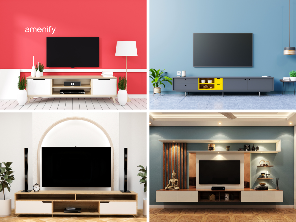 10 Fresh TV Unit Design Ideas for Your Living Room Makeover — Amenify India