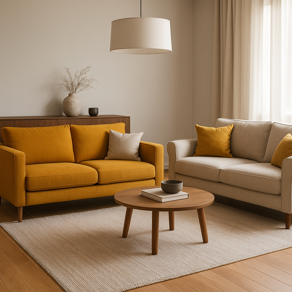 Best Sofa Colour Combinations for Living Room | 2025 Sofa Colour Ideas ...