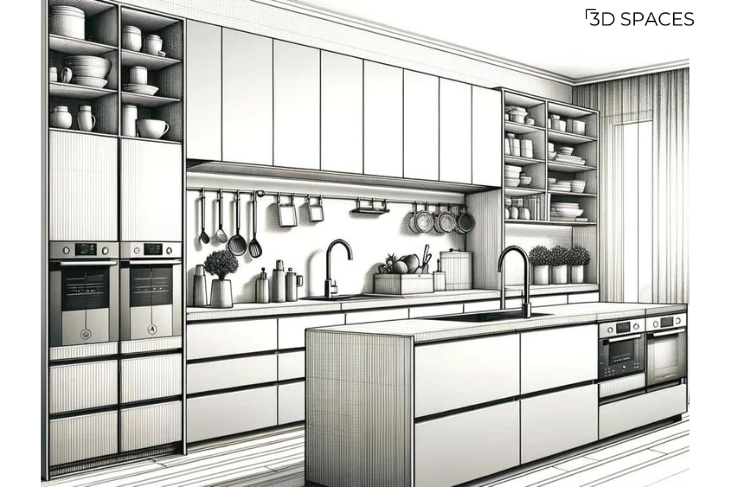 Ergonomic Quality Modular Kitchen Design