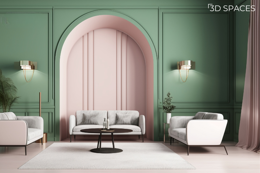curves arches and soft edges in modern interior design