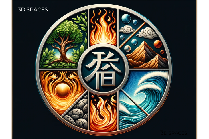 Common Five elements in Feng Shui