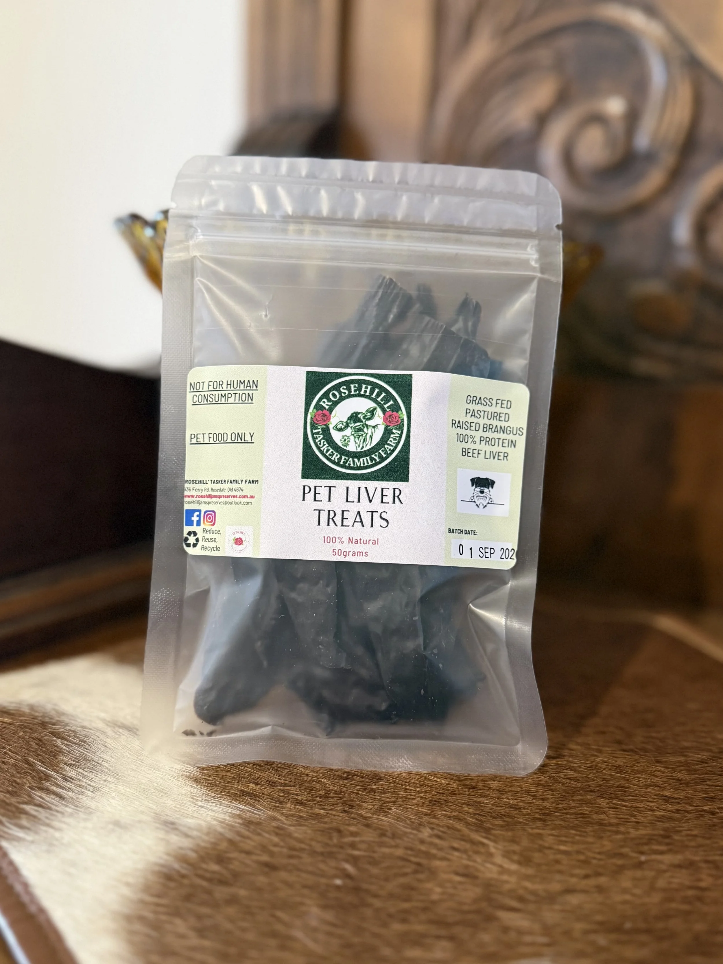 Pet Liver Treats - 50gr
