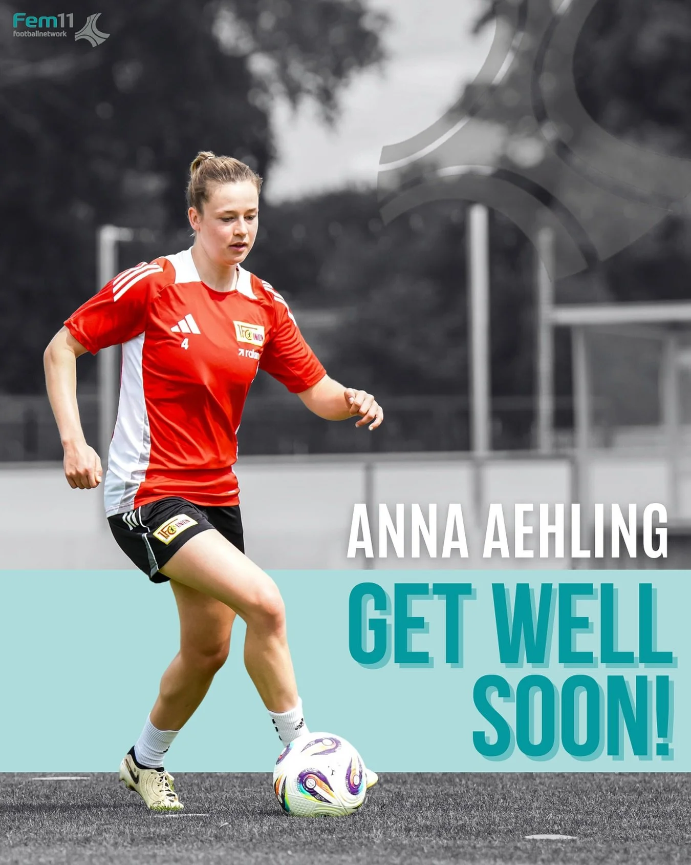 &ldquo;Always get up one more time than you fall down&ldquo;
Anna Aehling tore her Achilles tendon and underwent a surgery yesterday at Charit&eacute; Hospital. 
We&rsquo;re all keeping our fingers crossed for your recovery and rehabilitation and wil