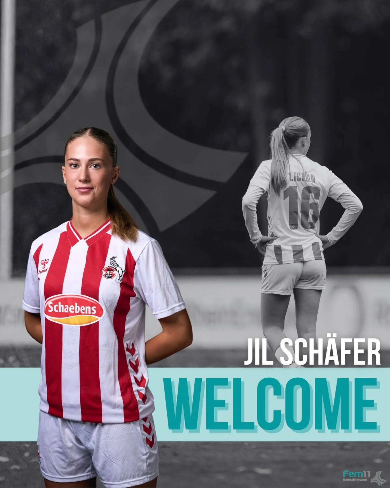 Welcome and Happy Birthday, Jil Sch&auml;fer! 🥳

The talented 17-year-old midfielder is currently making her mark at @fckoeln_frauen 
We&rsquo;re thrilled to have you on board and can&rsquo;t wait for what&rsquo;s ahead, @jil.sfr 🙌

#welcome #jil #