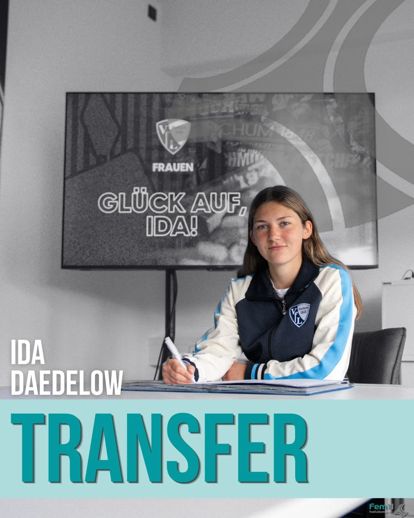 Gl&uuml;ck Auf, Ida ⚒️

After seven years at @bayer04frauen, Ida Daedelow is heading to the Ruhr area to join @vflbochum1848_frauen. A new challenge, new colors, and another important step in her journey.

Wishing you all the best in Bochum and plent