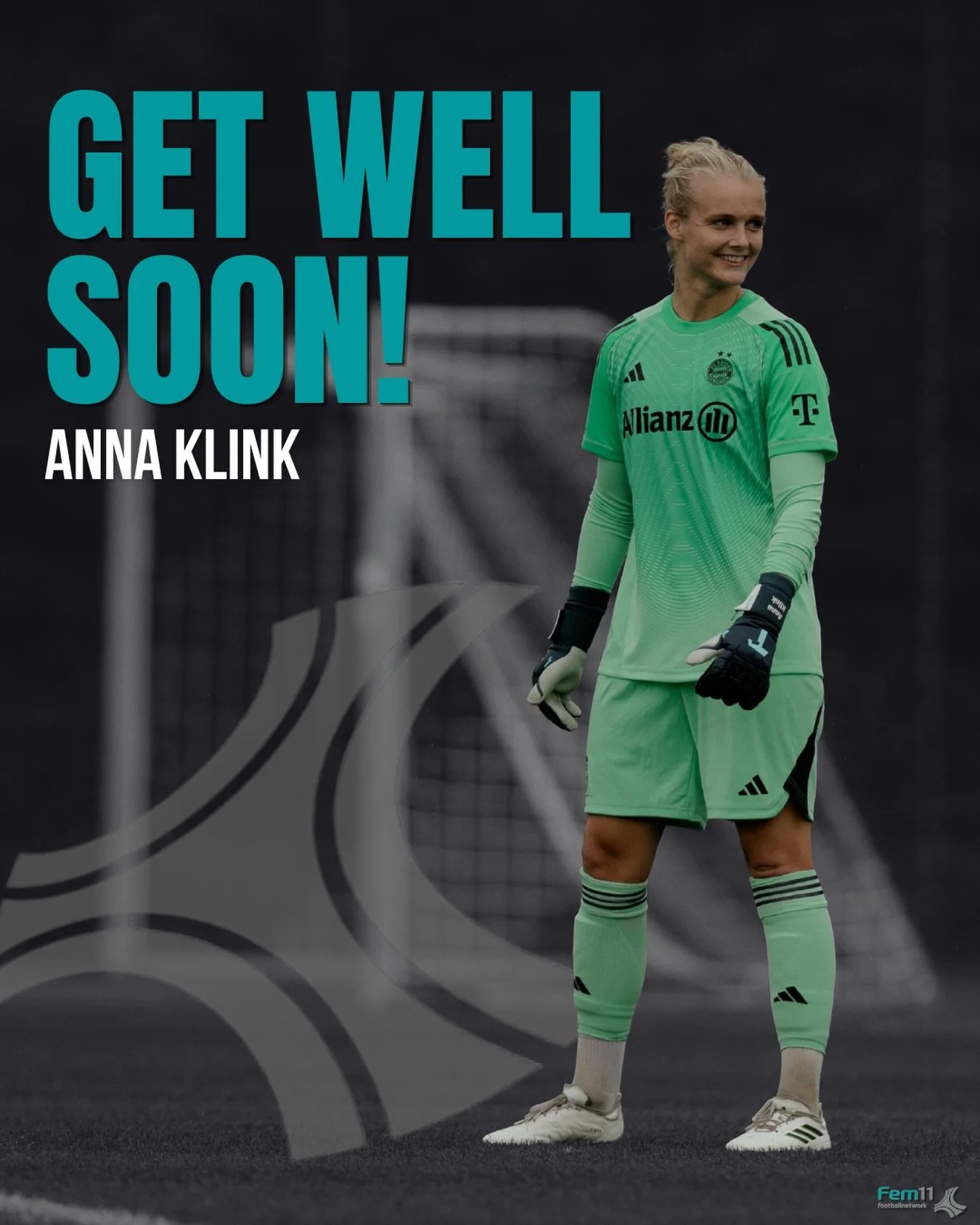 Wishing you a good recovery, Anna! 

During training @anna_klink20 has unfortunately suffered a metacarpal fracture and will be incapacitated in the coming weeks. 

#getwellsoon #recovery #annaklink #fem11