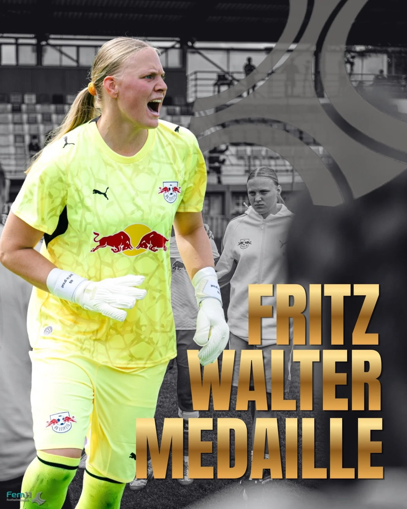 What an incredible achievement! 🏅

Mirja Kropp has been awarded the Fritz-Walter-Medal in Gold as the top player of her age group.

We couldn&rsquo;t be prouder of you, @mirja.kropp! 🤩

#fritzwalter #dfb #gold #mirja