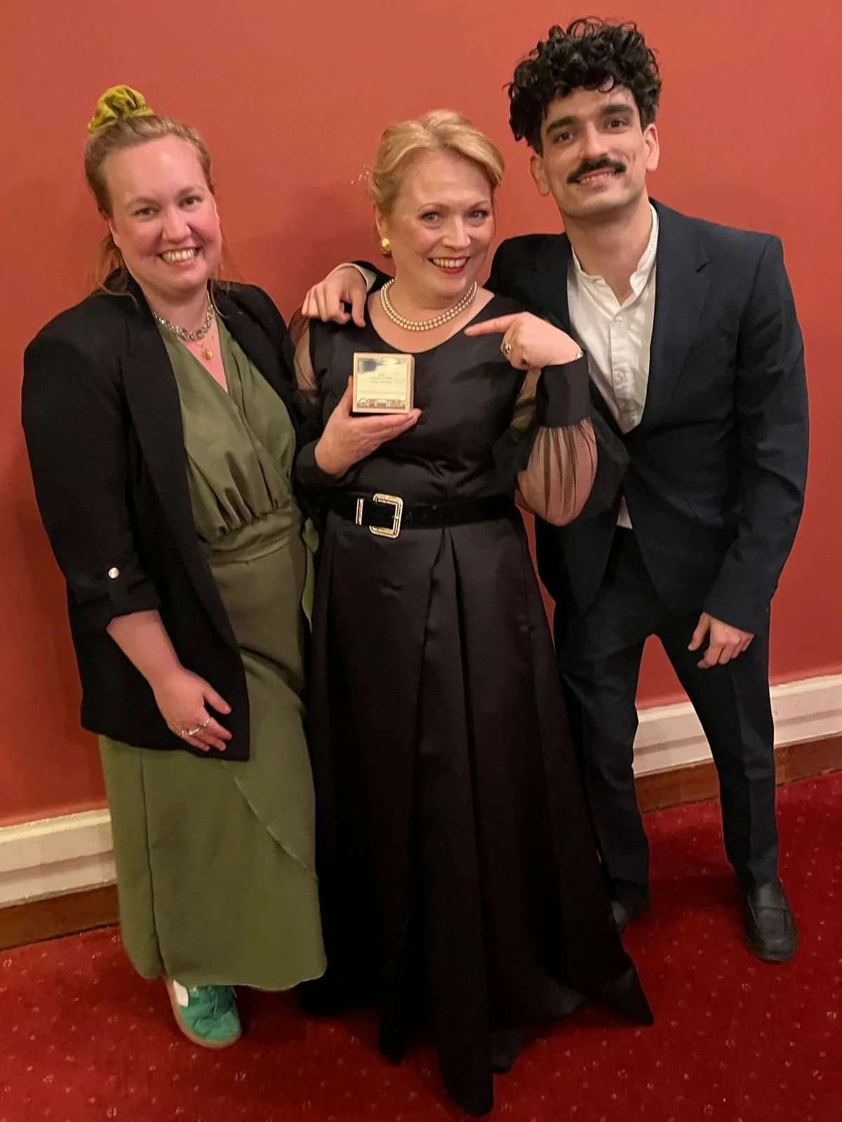 Eloise Lally, Patricia Ninian, Adrian Salinero