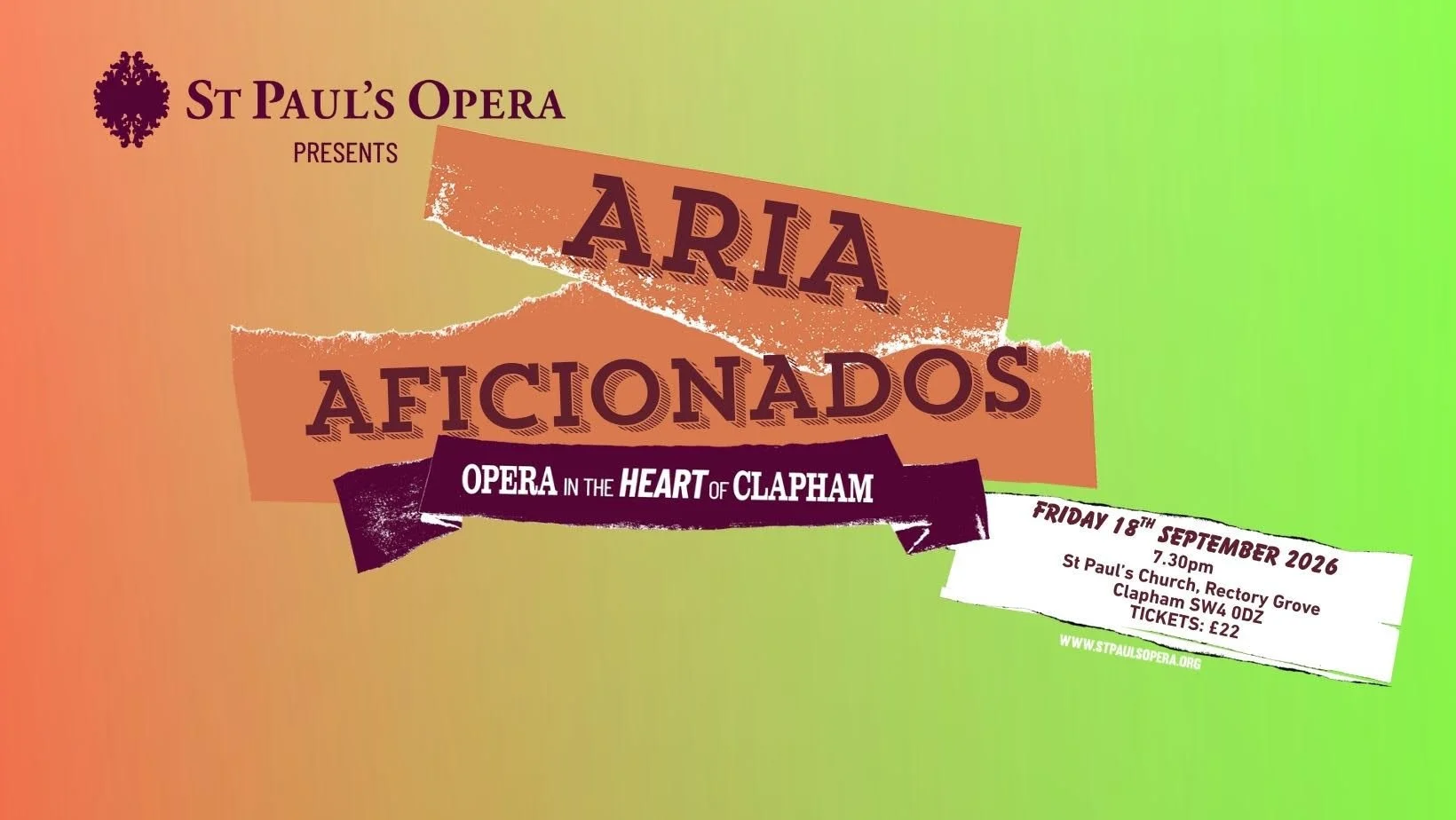 Aria Aficionados Gala 2026