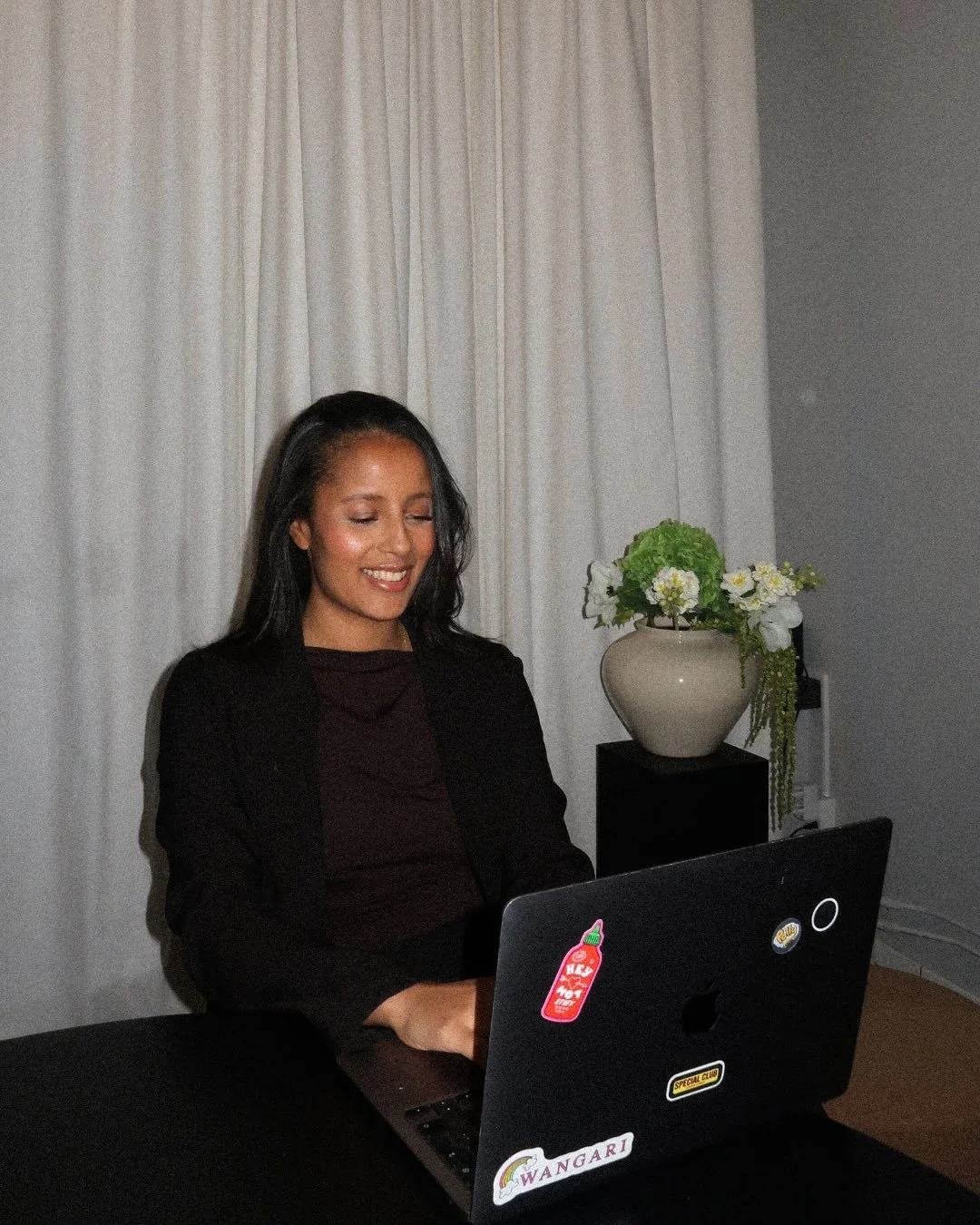 Meet Sabrina Neguse, Influencer and Content Manager here at Wangari Studio 💫
 
We asked three quick questions to get to know the bright mind behind our purpose driven collaborations, creative sessions and campaigns:
 
Best part of the job?
The mix o