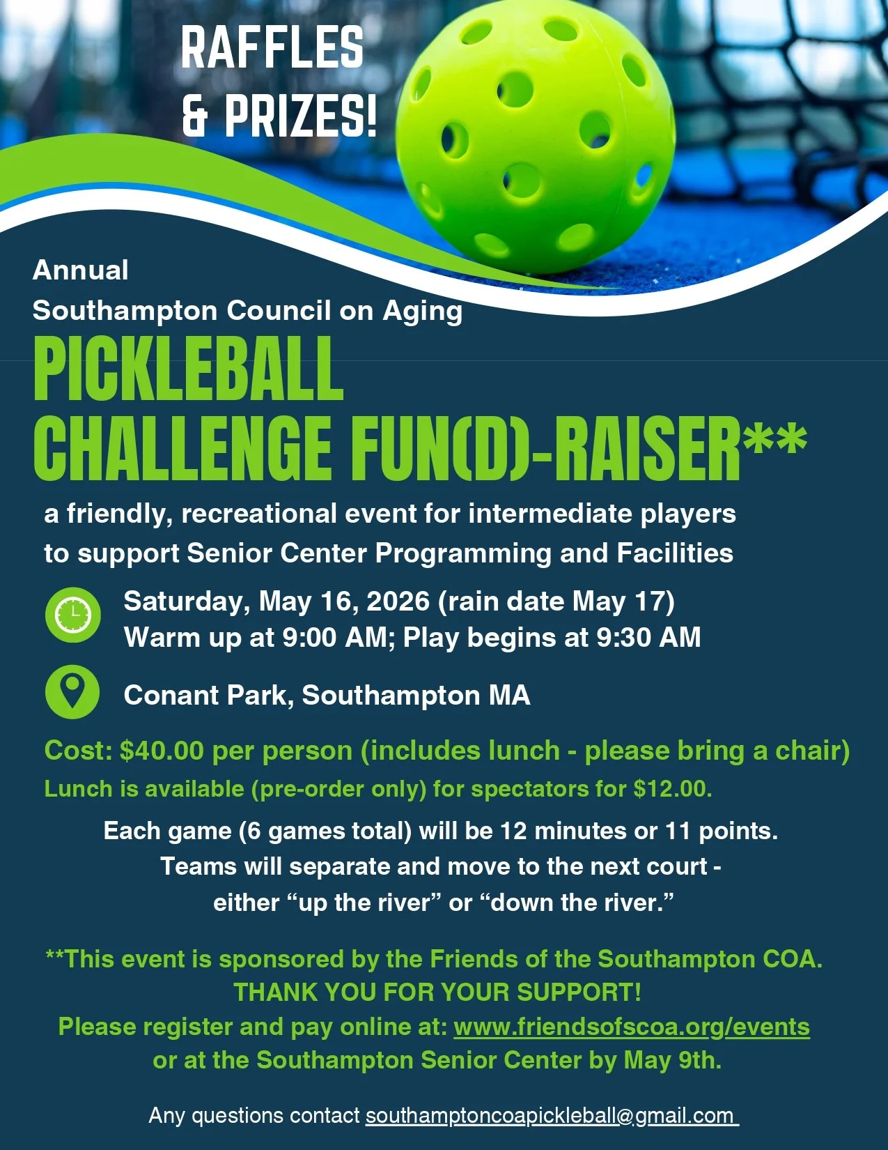 Pickleball Challenge Fun(d)-raiser