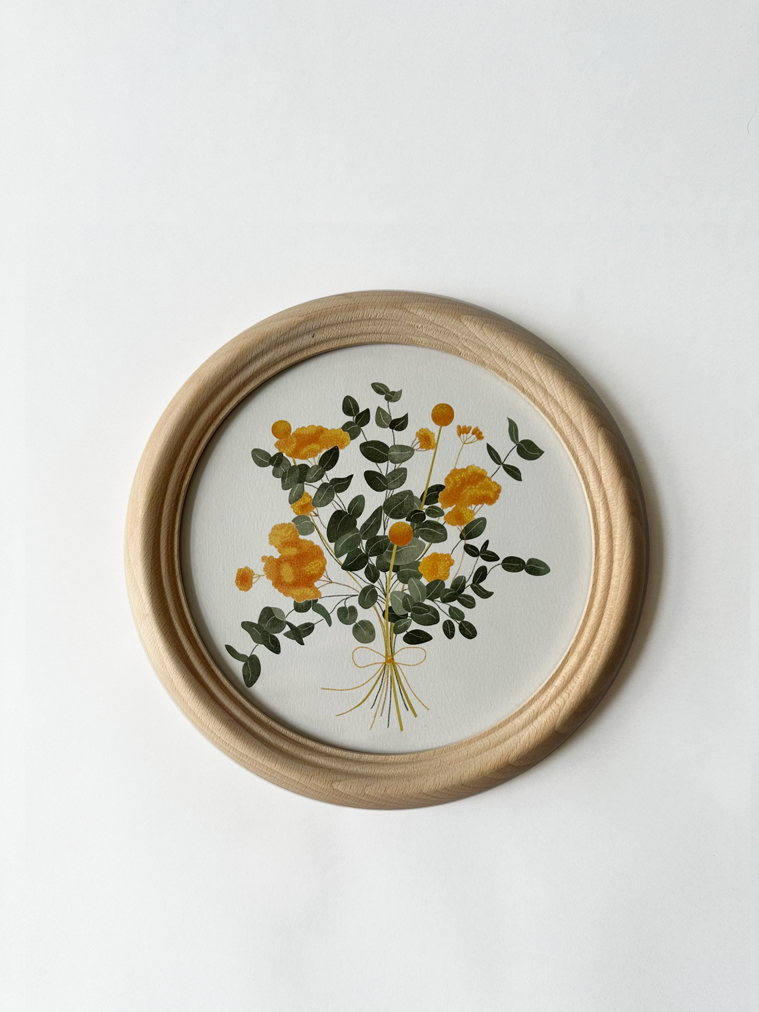 žlutý puget v rámečku