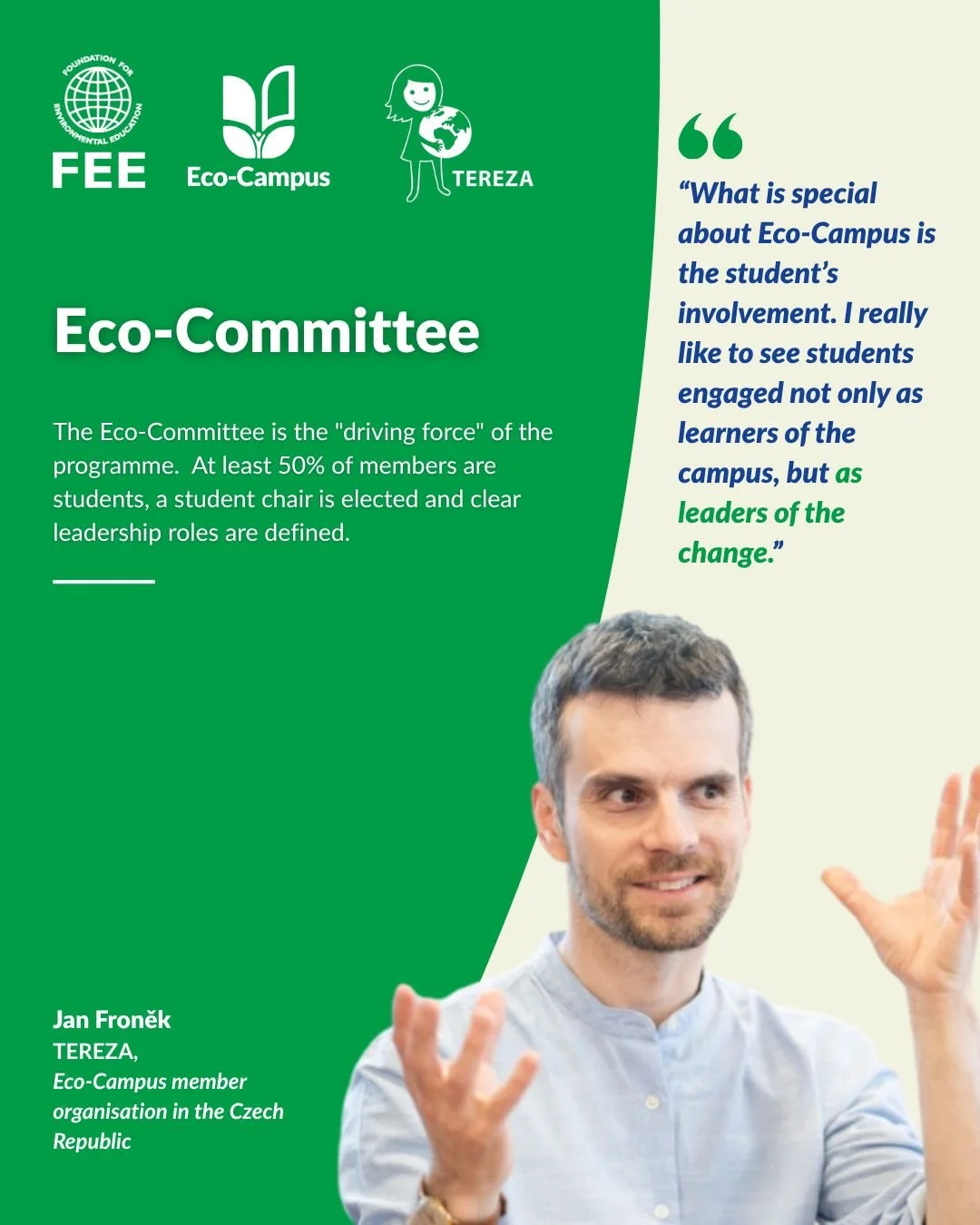 How can universities move beyond the curriculum to embed Education for Sustainable Development (ESD) across the whole institution? 

Eco-Campus uses a practical Seven Steps framework to help institutions embed ESD through a whole-institution approach